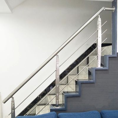 Stainless Steel Handrail in Round/Square/Rectangle/Oval Shape Polishing for Sleek Look