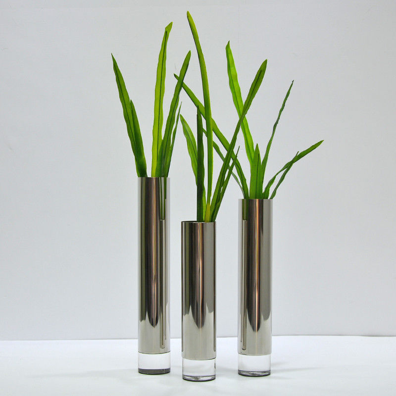 High Durability Custom Stainless Steel Vase Easy Maintenance