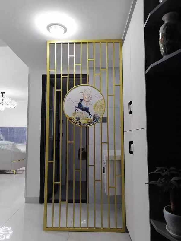 High Durability Stainless Steel Screen Decorative Metal Panels Easy Self Installation On Site