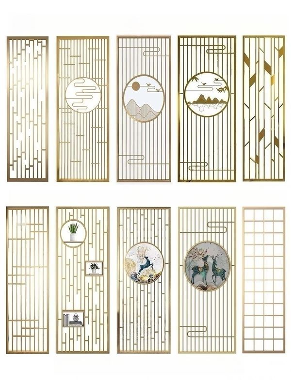 High Durability Stainless Steel Screen Decorative Metal Panels Easy Self Installation On Site