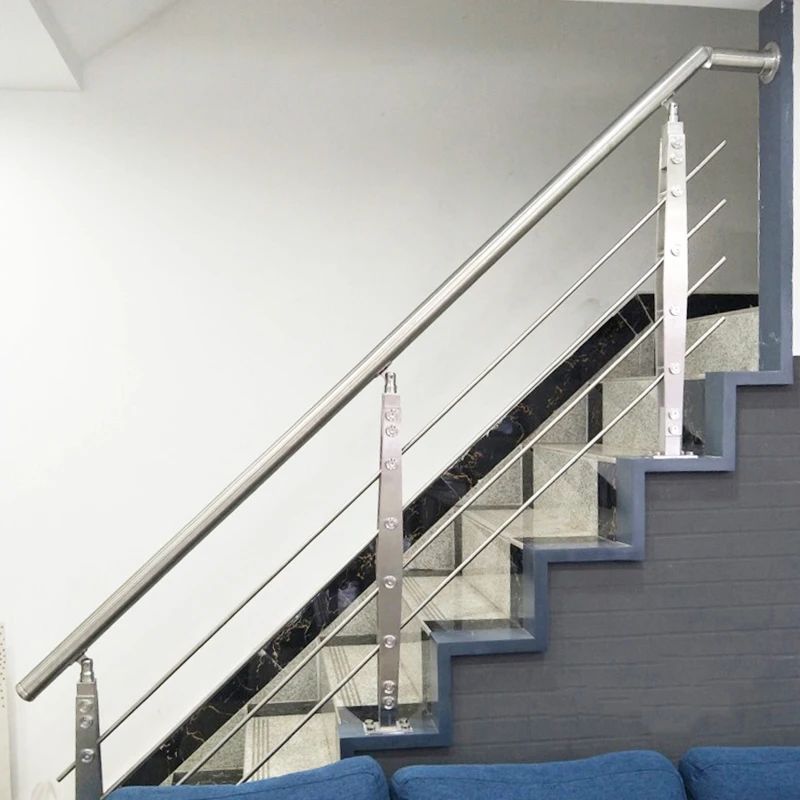 Stainless Steel Handrail in Round/Square/Rectangle/Oval Shape Polishing for Sleek Look